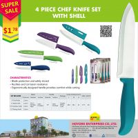 20% discount utility knife set with shell