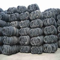 Waste car tires