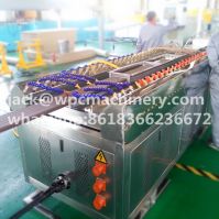 PP PE PVC wood plastic composites WPC profile extrusion machine