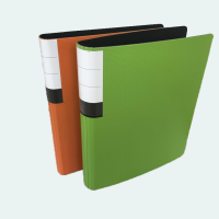 Office supplies high quality durable using colorful a4 PP foam file folder 2 hole D ring with pull open type binder file