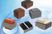 printed circuit transformer encapsulated and unencapsulated