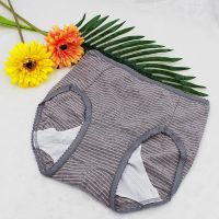 Ladies' breathable leakproof high cut cotton  sanitary period panties  waterproof underwear