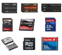 All Kinds of Memory Card with 128MB---8.0GB