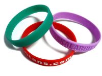 Sell Fashionable Silicone Bracelet, Ring Gift