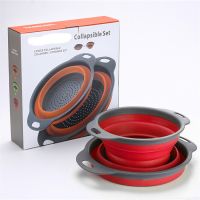 New design collapsible bowl 2pcs set