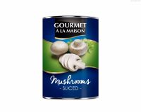 Canned mushrooms