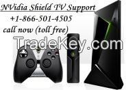 NVidia Shield TV Support +1-866-501-4505