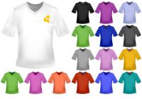 CUSTOM V-NECK T SHIRTS