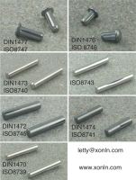 Countersunk head grooved pins DIN1477 ISO8747