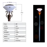 LED garden light for street / garden / park  or landscape