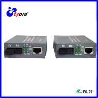 1 Pair  10/100/1000Mbps Media Converter   single mode single  fiber   sc port