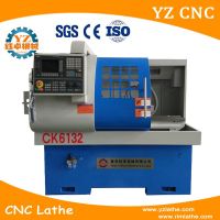 Micro cnc lathe mathine CK6132 for metal turning