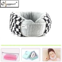 Qsupport Premium Latex Travel Neck Pillow-Anti-Snore with 360 degrees to support neck & head
