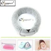 Qsupport Premium Natural Latex Travel Sleeping Neck Pillow-Prevention of respiratory diseases