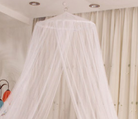 High quality soft netting fabric ployster mosquito net mesh fabric
