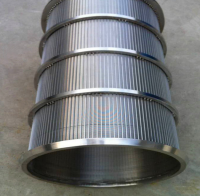 Wedge wire filter screen