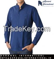 Men Solid High Quality Cotton Shirt