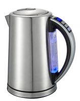 1.7L Stainless Steel Digital Electric Kettle Temperature Controller on The Handle with Keep Warm and Boild up Function, Ce, CB, GS, RoHS, LFGB Certificate
