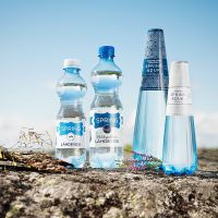 Bottled spring water from Finland