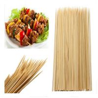 Various size bamboo bbq skewers