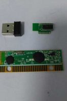 Wireless mouse RF module and keyboard PCBA share same receiver combo