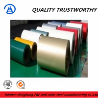 Color Coated Steel Coil, RAL9002 ral9003 G550 ppgi / Prepainted Galvanized Steel Coil Z275/Metal Roofing