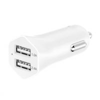 DK09C UV Varnishing CE FCC Certified Fast Charging Dual USB 5V 4.8A Car Charger for Mobile Phone