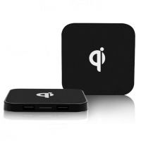 WL001 Good Quality Compact Square Anti-skipping Qi Fast Wireless Charger