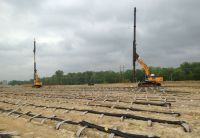 Construction unit soft ground foundation treatment
