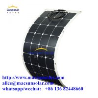 100W High Steady Quality Sunpower Semi-Flexible Solar Moulds