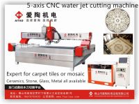 5 axis CNC water jet cutting machine
