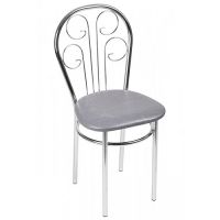 Chrome dining chair