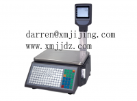 electronic label printing scale