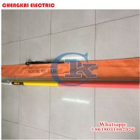 Triangle Hot Stick Telescopic for Cutout Fuse Surge Arrester Hv Telescopic Insulation stick