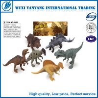 6 PCs Plastic Dinosaur Model toys