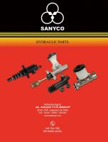 SANYCO - HYDRAULIC PARTS - MADE IN TAIWAN