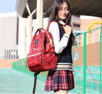 Backpack women Korean version of the tide 2017 new high school students bag women's nylon oxford backpack female campus wind