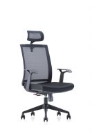 Executive chair mesh office chair with headrest