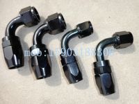 An10 Aluminum Swivel an Fitting Straight + 45 + 90 + 180 Degree Reusable Oil Hose Fitting End