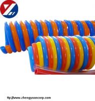 polyurethane pneumatic recoil/spiral/spring air hose/tube/tubing