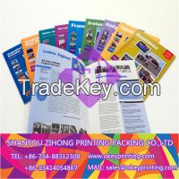 printing color paper catalog brochure