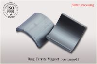 Segment shape ferrite ceramic magnets used in DC motor and wind power turbine