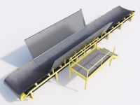 metal conveyor belt used in industries
