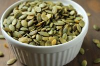 Edible lady nail pumpkin seeds