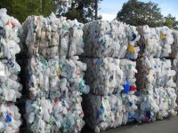 100% clear PET Bottles plastic scrap