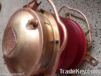 arine Flashing light NFRA-21/ Huge brass / copper ship light, lamp, Oi