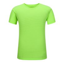 Wholesale Quick Dry O-Neck Short Sleeve Custom Logo unisex T Shirt Sport Shirt