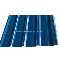 box profiled trapezoidal prepainted steel roof sheet