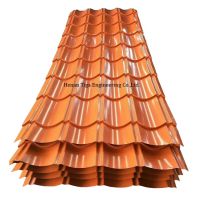 glazed prepainted metal roof sheet