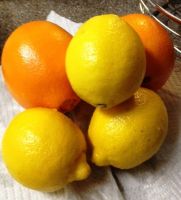 Fresh Lemon And Oranges